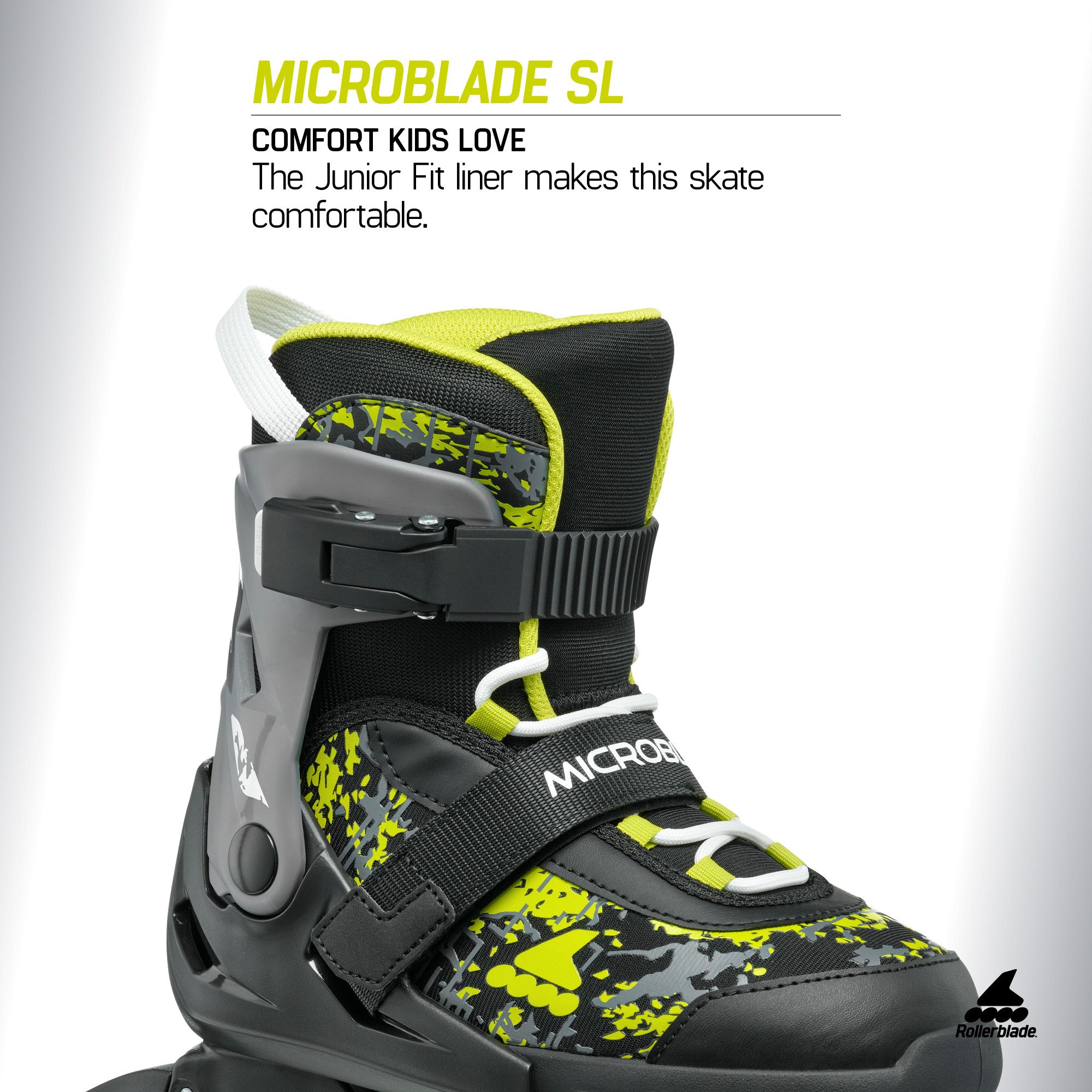 Rollerblade Kids' Microblade SL Adjustable Inline Skates product image
