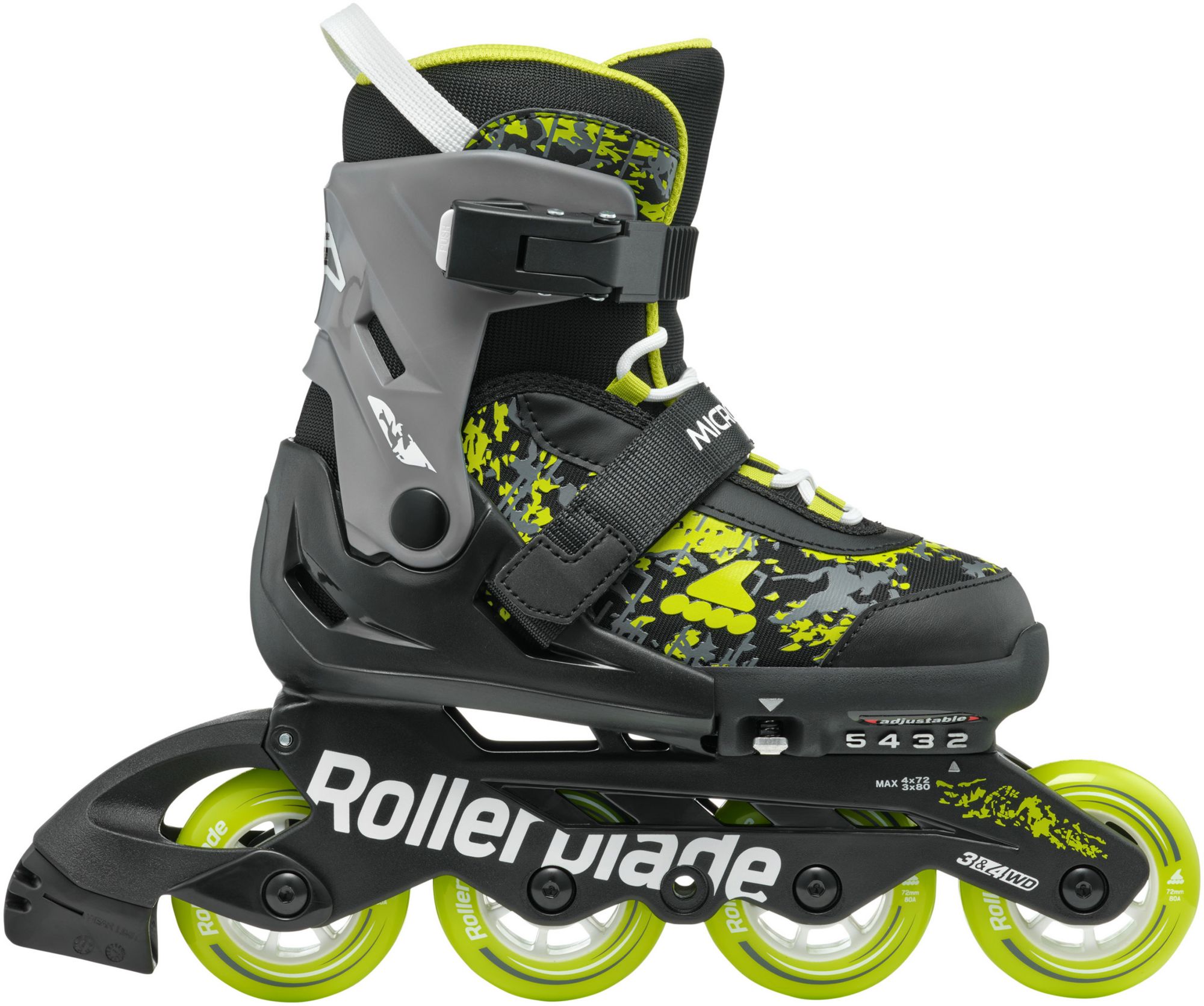 Rollerblade Kids' Microblade SL Adjustable Inline Skates product image