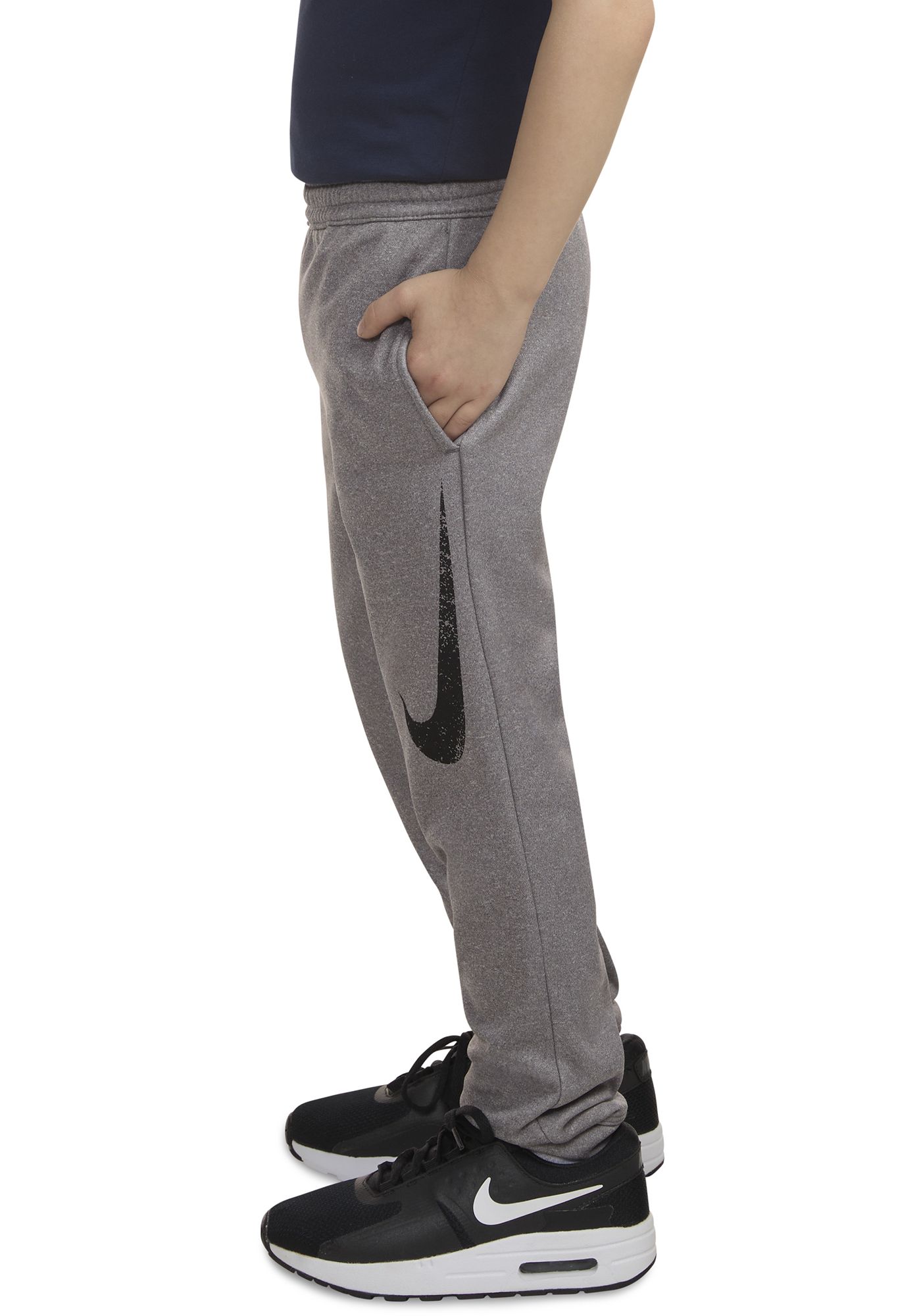 Boys nike therma basketball pants online