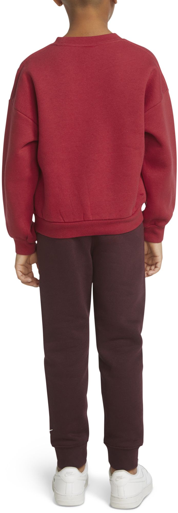 Nike Little Boys' Swoosh Essentials Fleece Crewneck and Joggers Set product image