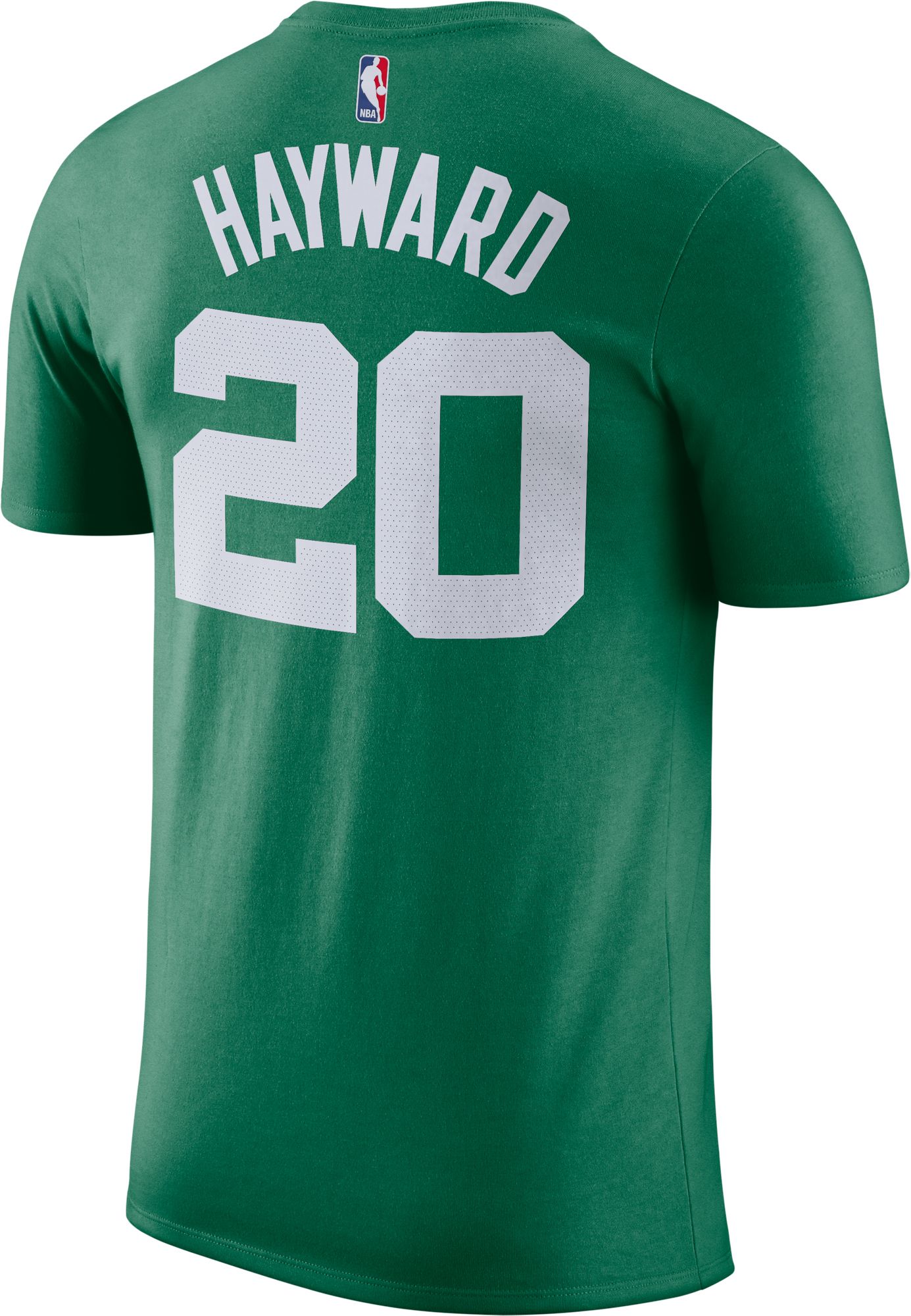 Nike Men's Boston Celtics Gordon Hayward #20 Dri-FIT Kelly Green T-Shirt product image