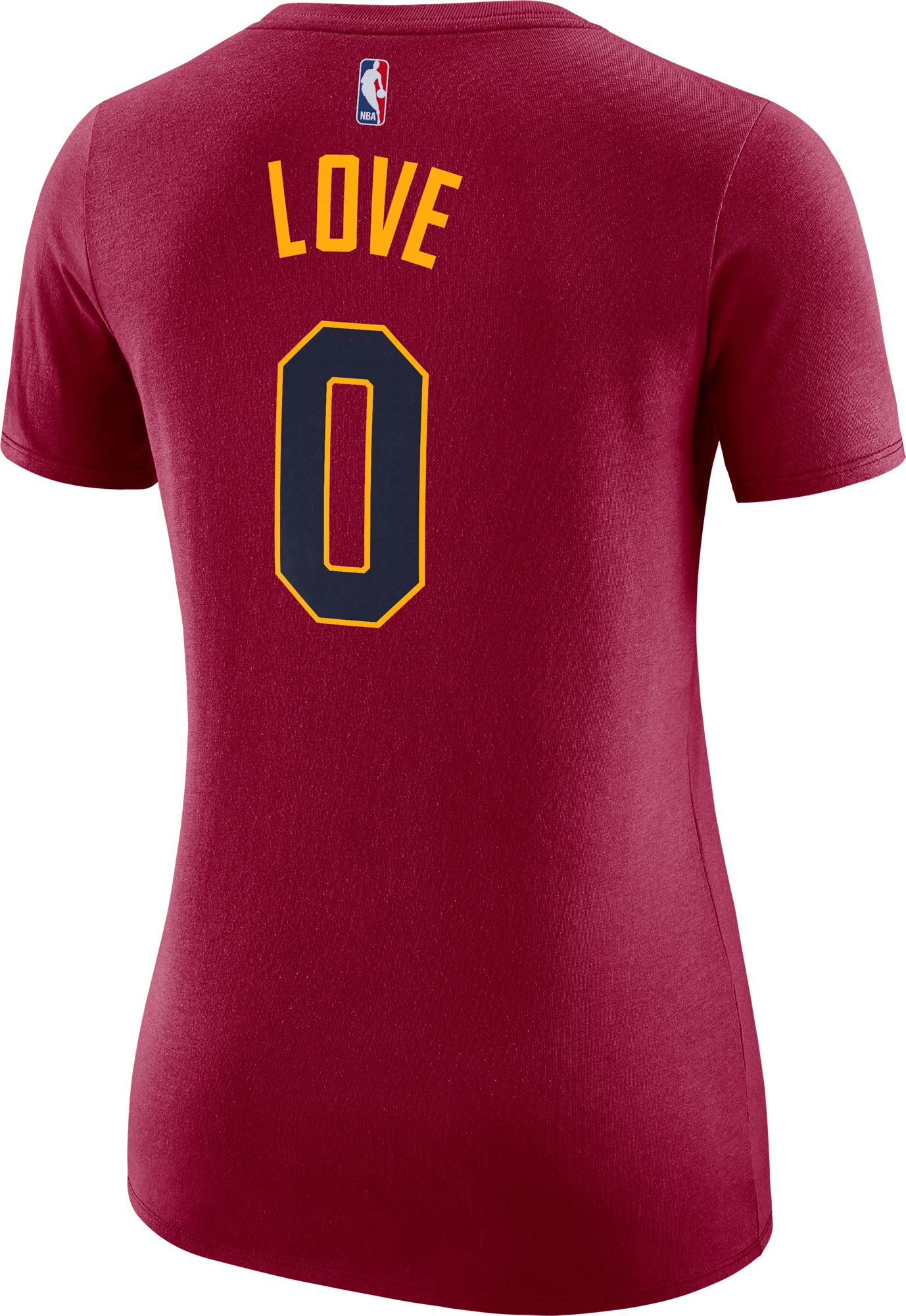 Cavaliers Kevin Nike Women\u0027s Dri-FIT #0 Love Cleveland Burgundy T-Shirt