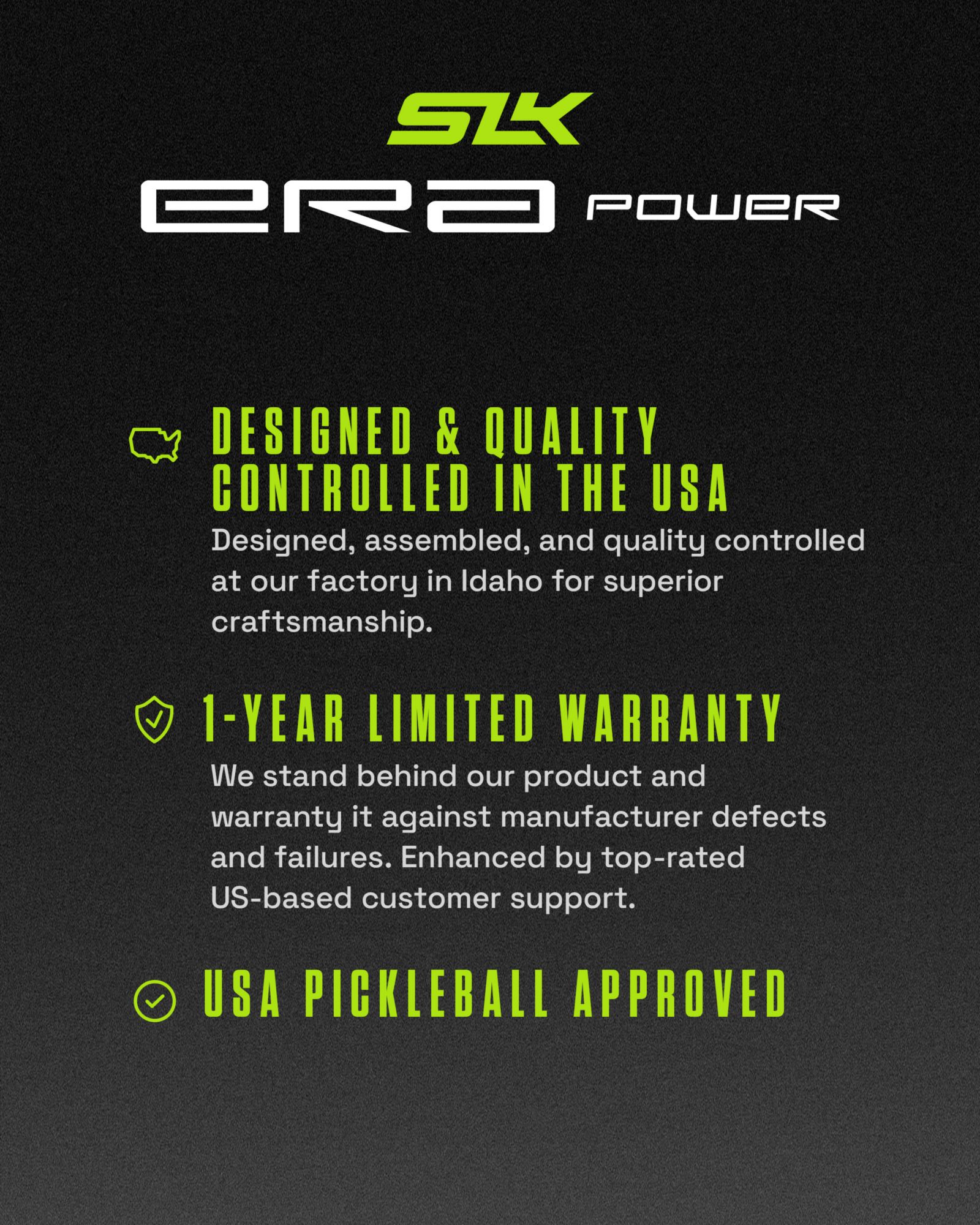 Selkirk ERA Power 16mm Pickleball Paddle – Elongated product image