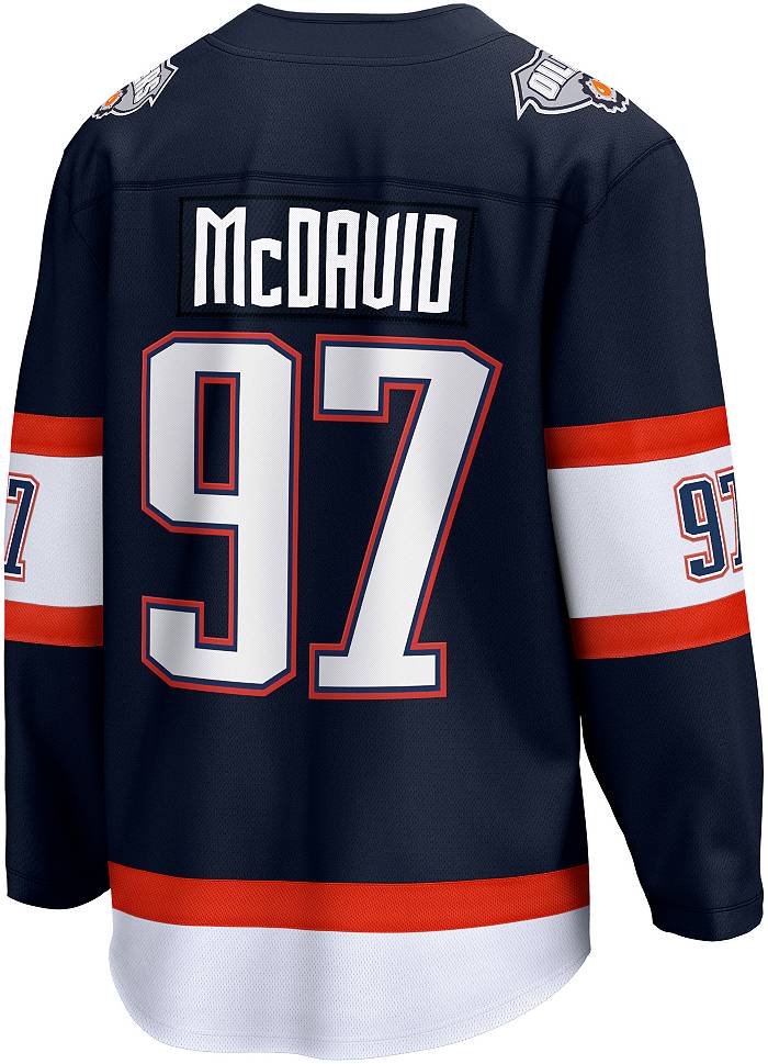 Connor McDavid Edmonton Oilers #97 Name & Number T shirt Gift