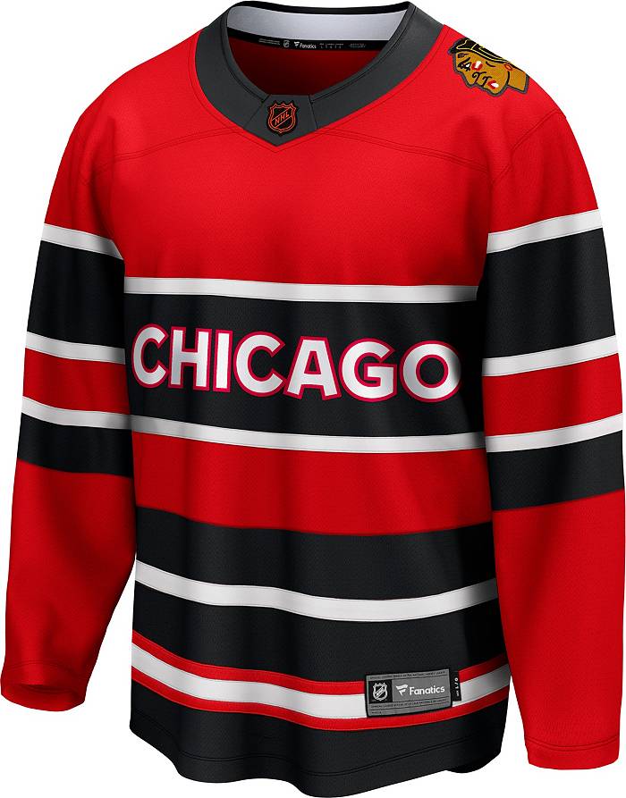 Fanatics NHL Chicago Blackhawks Ed Belfour #30 Breakaway Vintage Jersey, Men's, Small, Black
