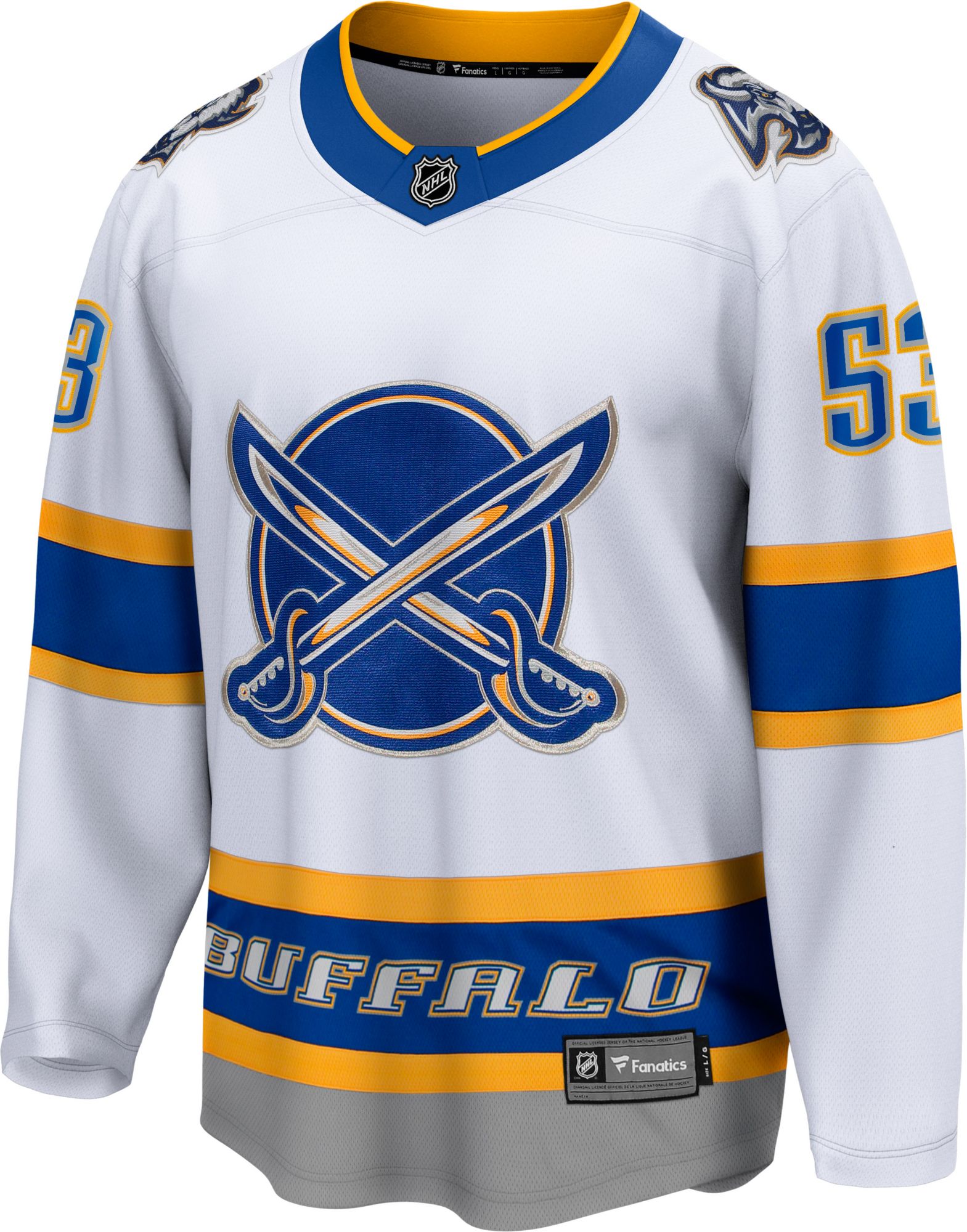 NHL Men's Buffalo Sabres Jeff Skinner #53 Special Edition White Replica Jersey product image