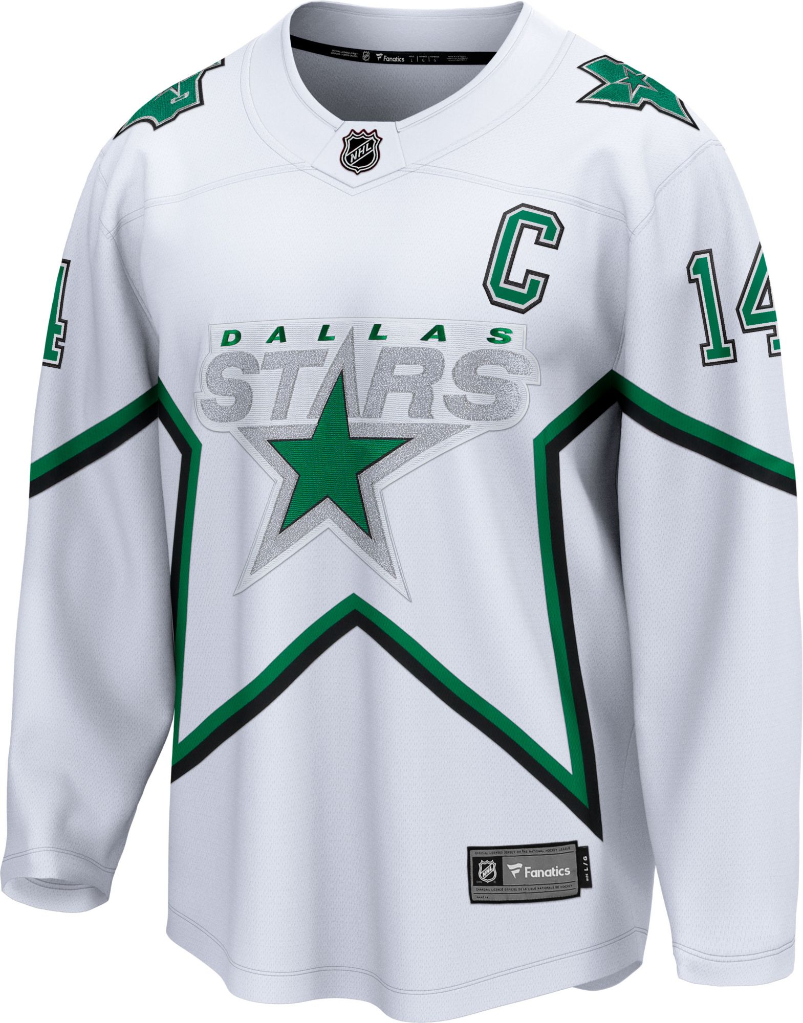 NHL Men's Dallas Stars Jamie Benn #14 Special Edition White Replica Jersey product image