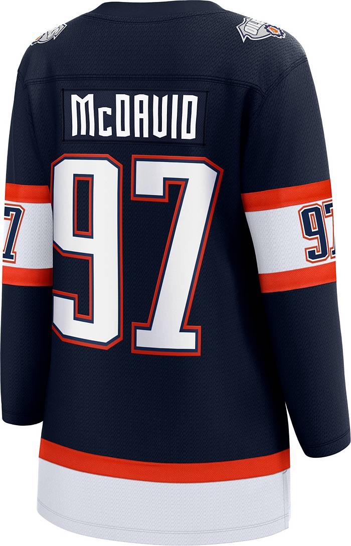 NHL Women's Edmonton Oilers Connor McDavid #97 '22-'23 Special Edition  Replica Jersey