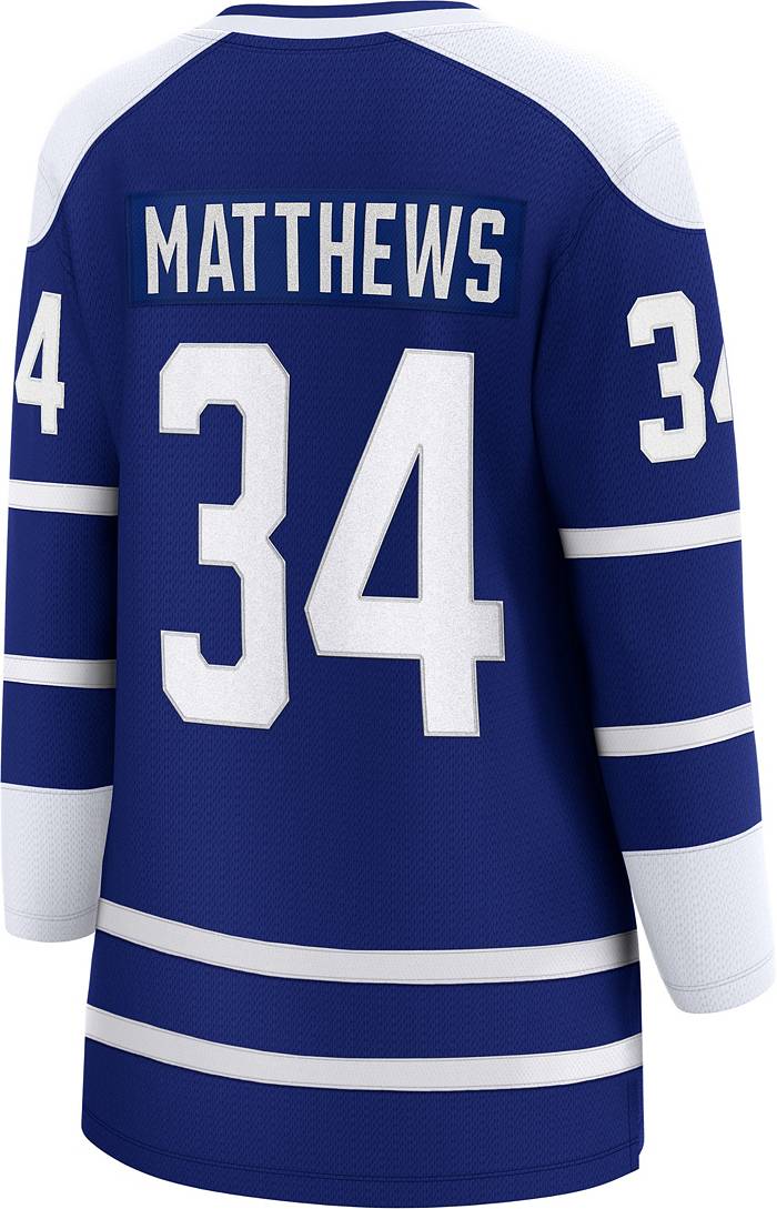 Auston Matthews Toronto Maple Leafs Jersey white