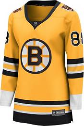 NHL Women's Boston Bruins David Pastrnak #88 Special Edition Gold Replica Jersey product image