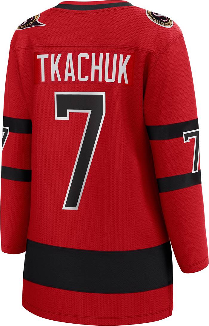 Brady Tkachuk Ottawa Senators Signed Reverse Retro Adidas Jersey