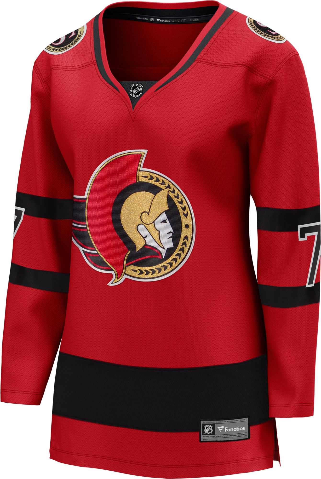 ottawa senators throwback jersey