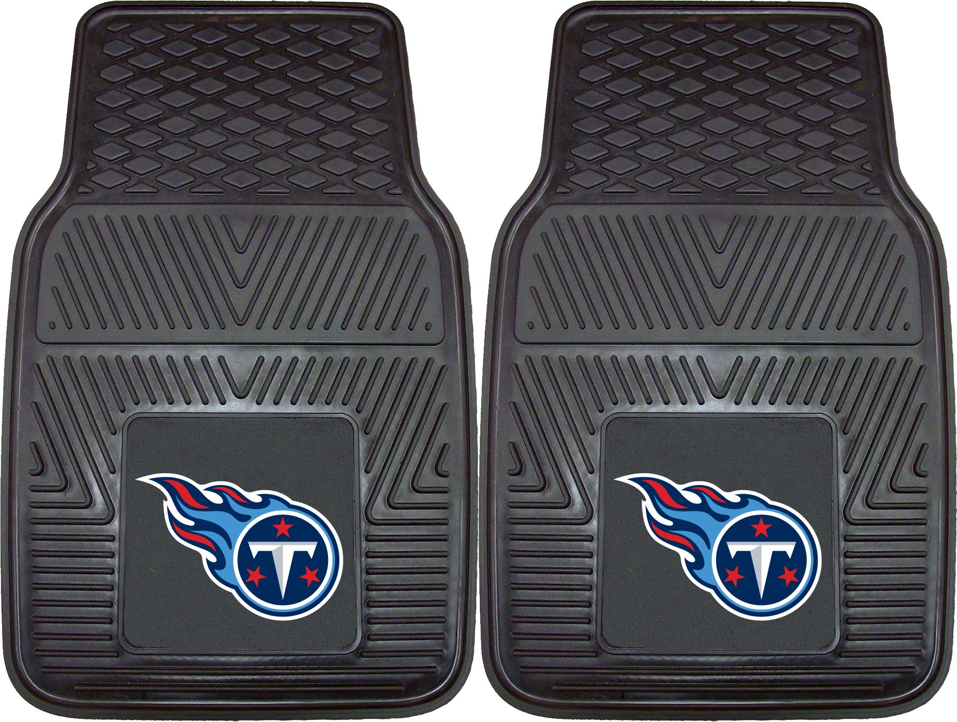 FANMATS Tennessee Titans 2-Piece Heavy Duty Vinyl Car Mat Set product image