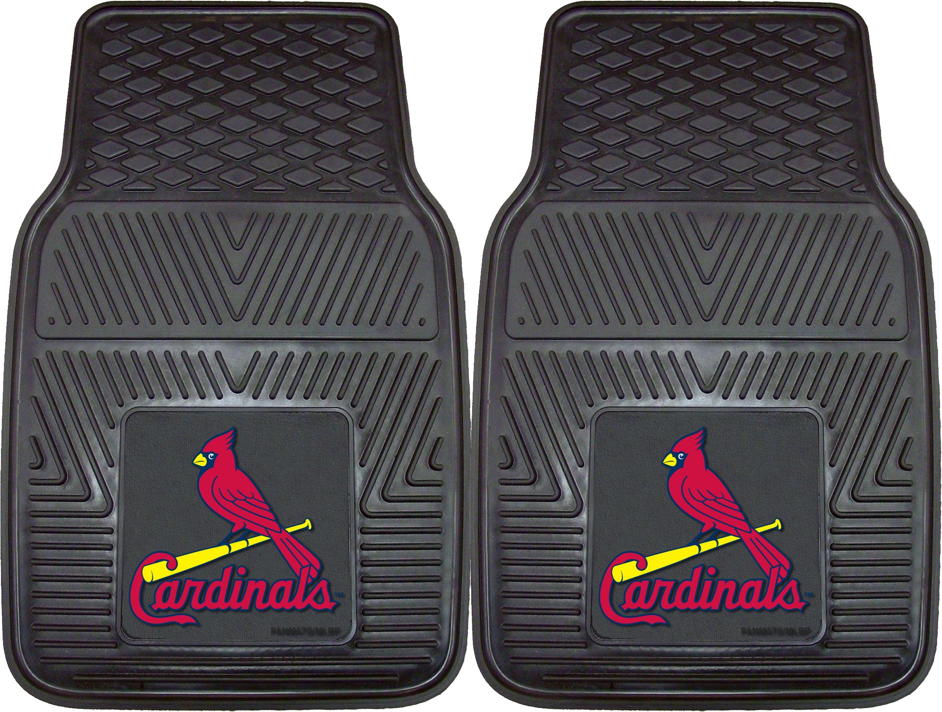 St. Louis Cardinals Heavy Duty Vinyl Car Mats 2-Pack product image