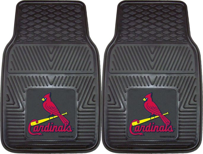 St Louis Cardinals Heavy Duty Vinyl Car Mats 2 Pack Dick S