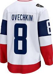 NHLPA Washington Capitals Ovechkin #8 Women's Jersey Top T-Shirt Large  12-14 NEW