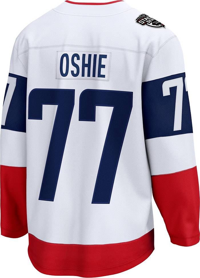 Breakaway Fanatics Branded Youth T.J. Oshie Red Home Jersey - #77 Hockey Washington Capitals Size Small/Medium