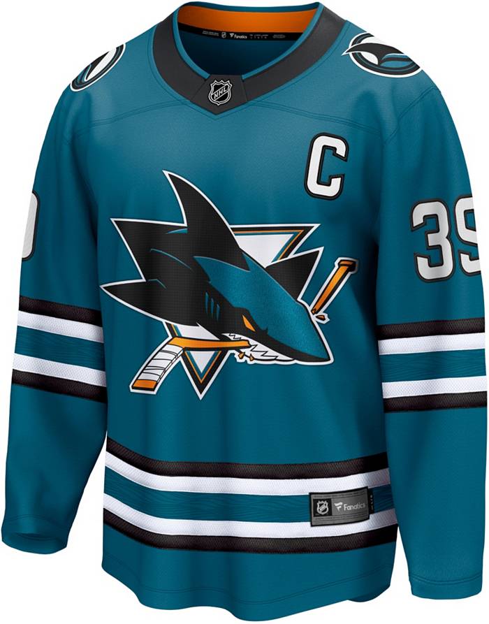 NHL San Jose Sharks Logo Baseball Jersey Shirt Custom Name For Men