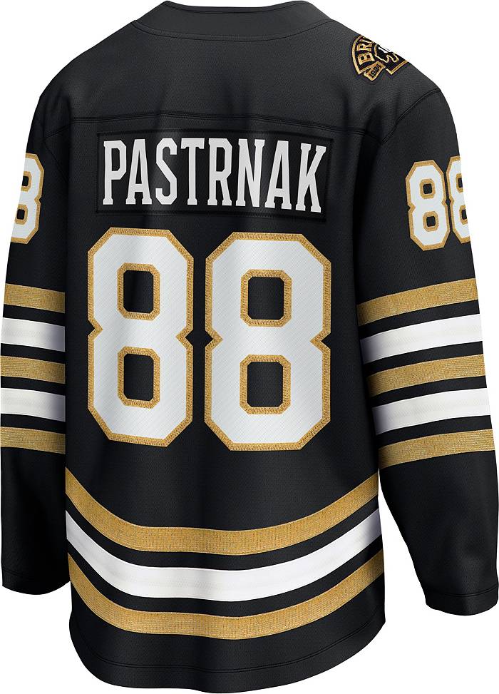 Fanatics Branded NHL Boston Bruins Centennial David Pastrnák #88 Breakaway Alternate Replica Jersey, Men's, XXL, White