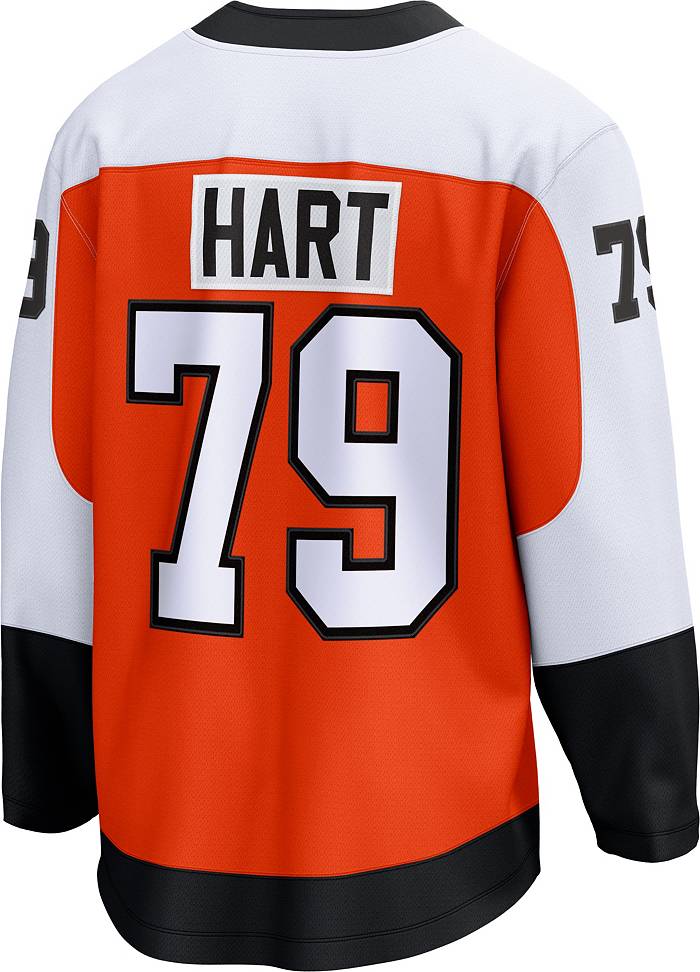 Philadelphia Flyers Carter Hart Men's Hoodie - Gray - Philadelphia | 500 Level