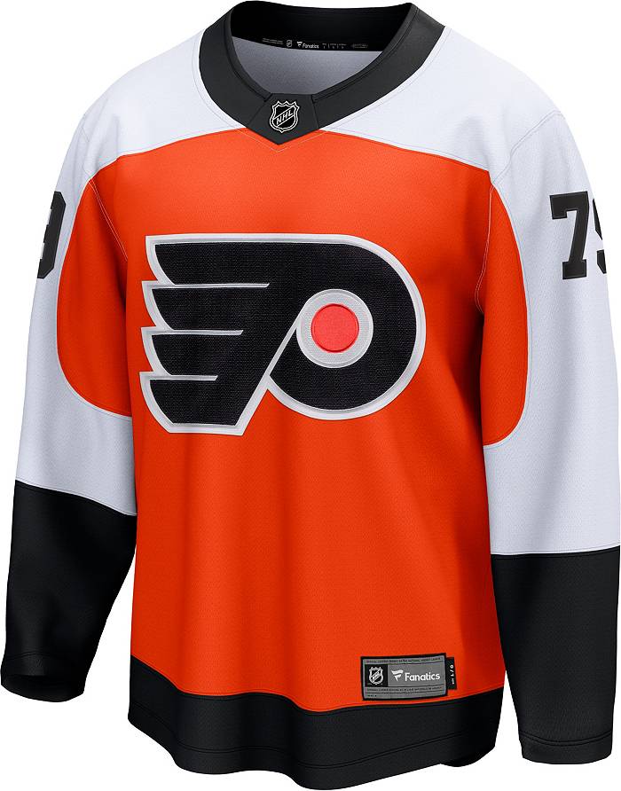 NHL Philadelphia Flyers Carter Hart #79 Breakaway Home Replica Jersey