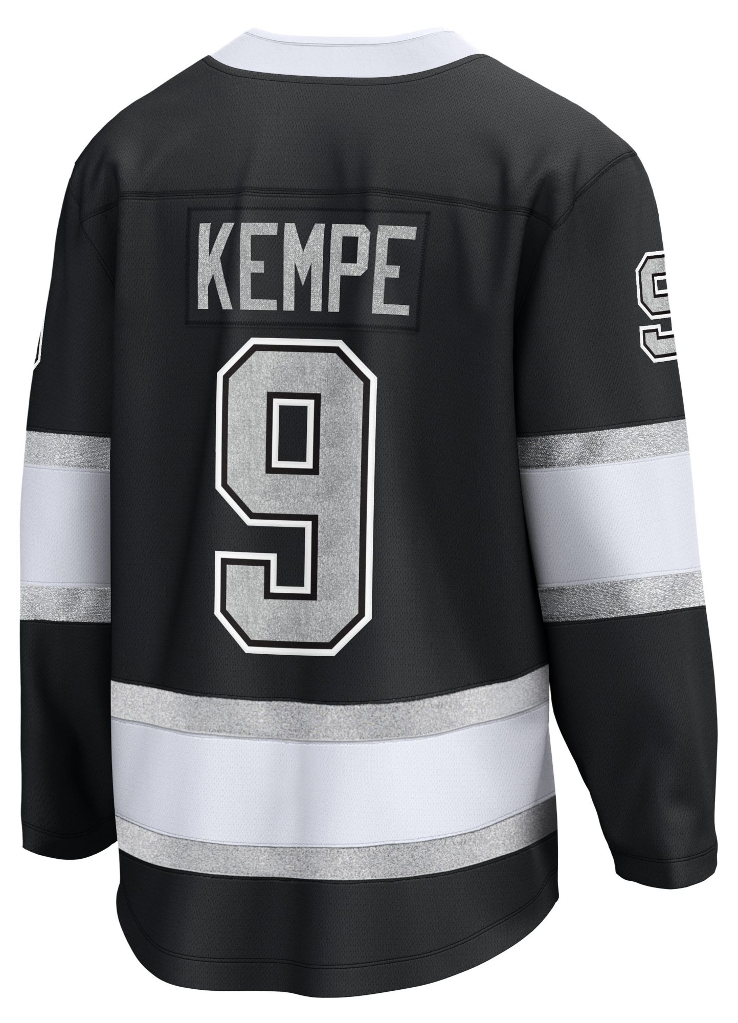 NHL Men's Los Angeles Kings Adrian Kempe #9 Black Home Breakaway Replica Jersey product image