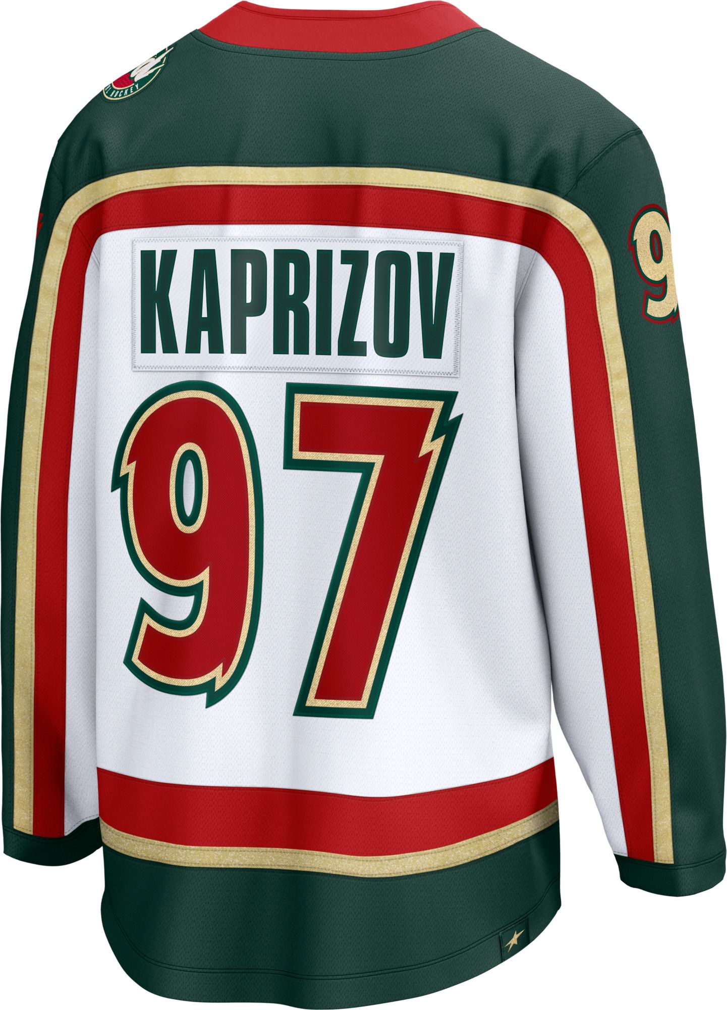 NHL Men's Minnesota Wild Kirill Kaprizov #97 White Alternate Breakaway Replica Jersey product image