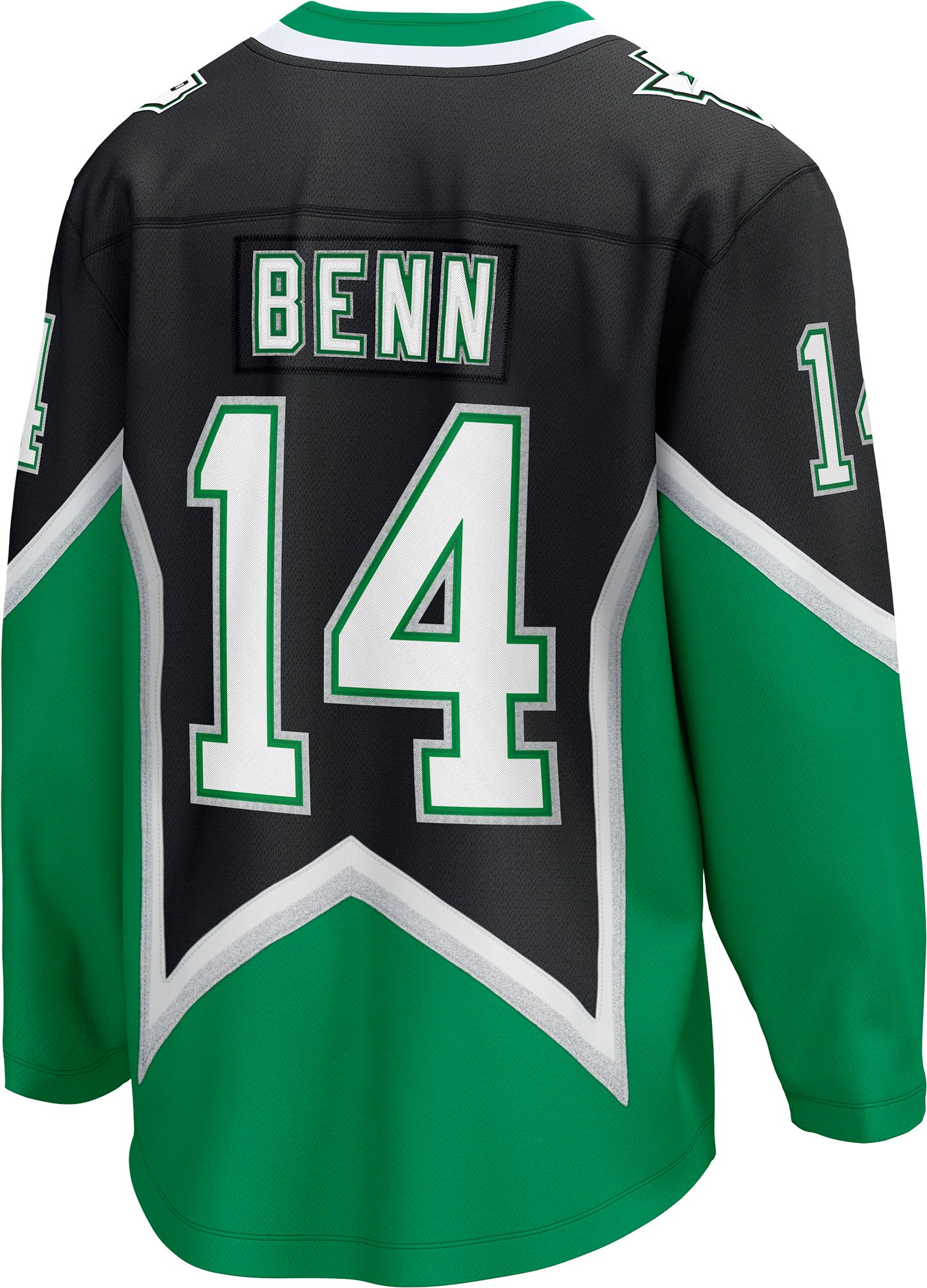 NHL Men's Dallas Stars Jamie Benn #14 Black Breakaway Replica Alternate Jersey product image