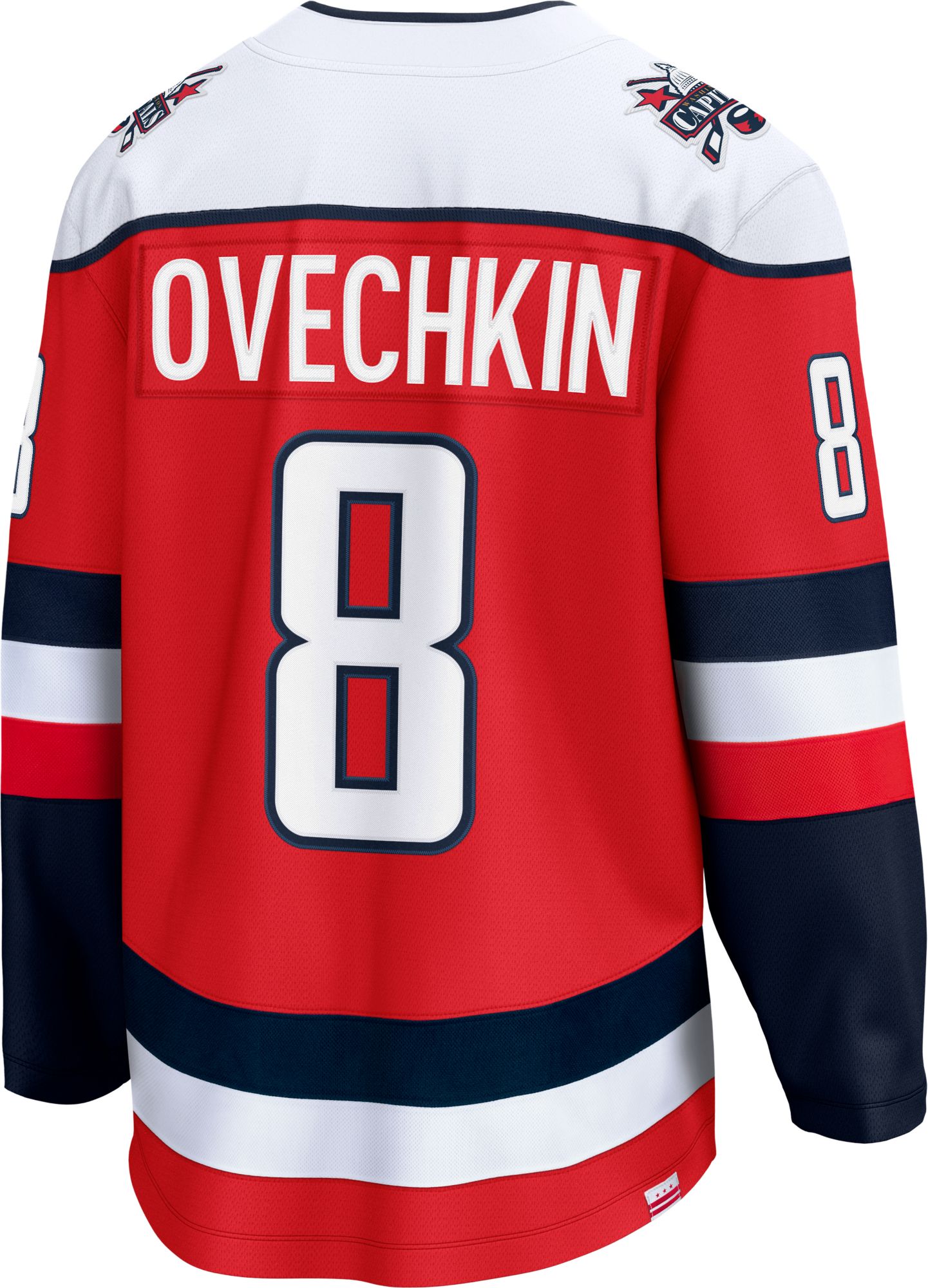 NHL Men's Washington Capitals Alex Ovechkin #8 Red Breakaway Replica Alternate Jersey product image
