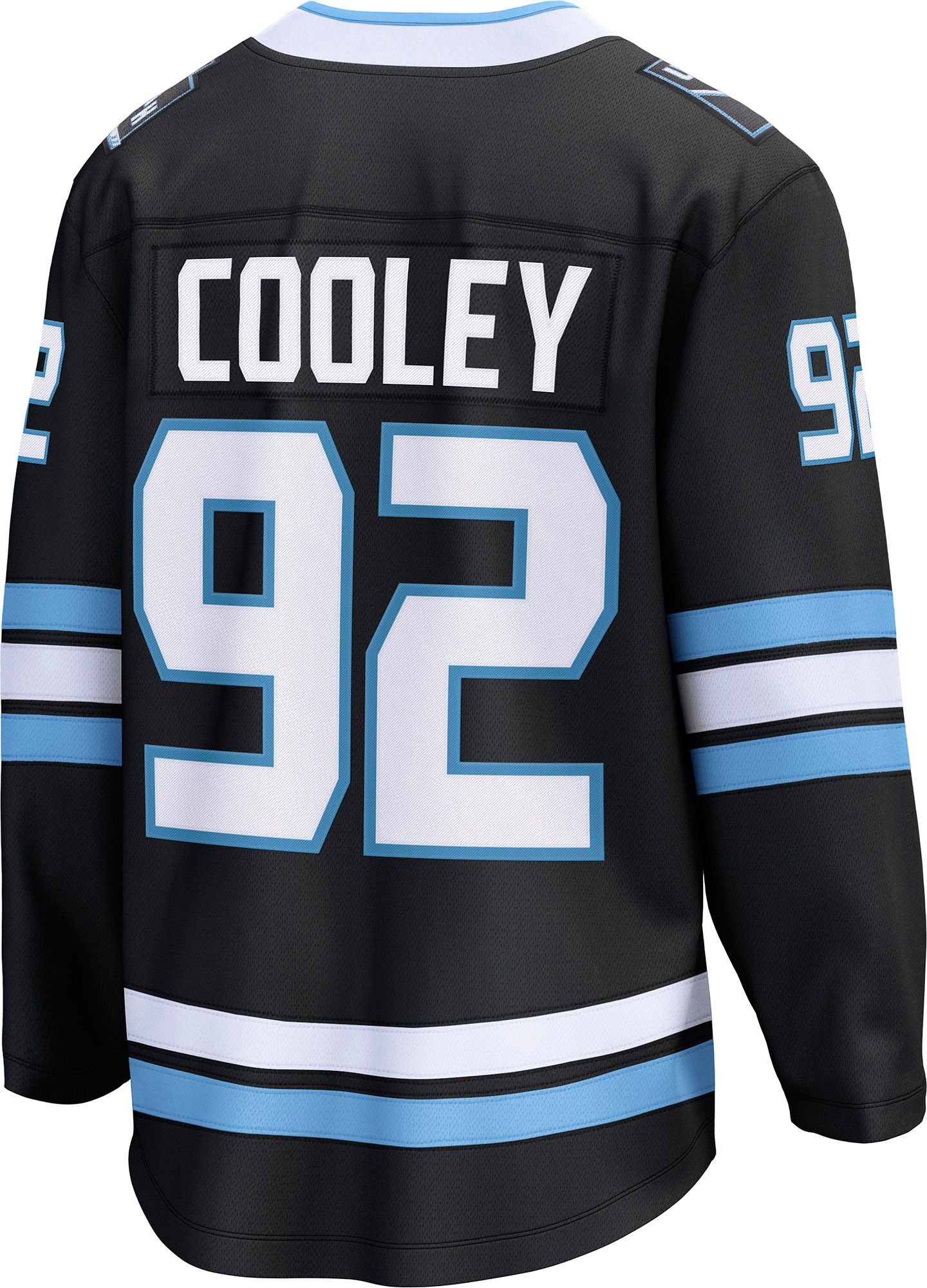 NHL Men's Utah Mammoth Logan Cooley #92 Home Black Breakaway Replica Jersey product image