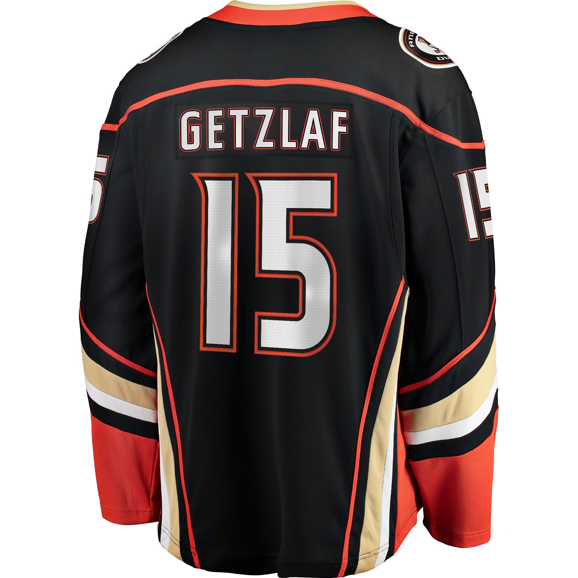 NHL Men's Anaheim Ducks Ryan Getzlaf #15 Breakaway Home Replica Jersey product image