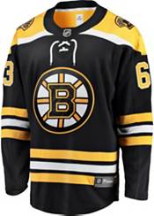 Boston Bruins #63 Brad Marchand Yellow Men's Adidas 2020-21