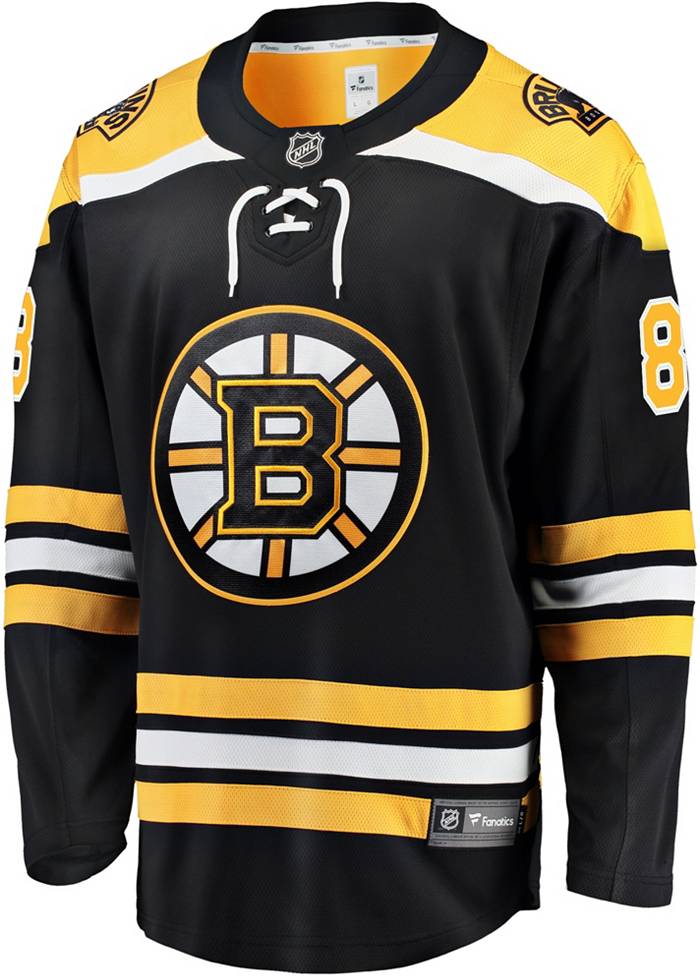 Men's adidas David Pastrnak Black Boston Bruins Alternate