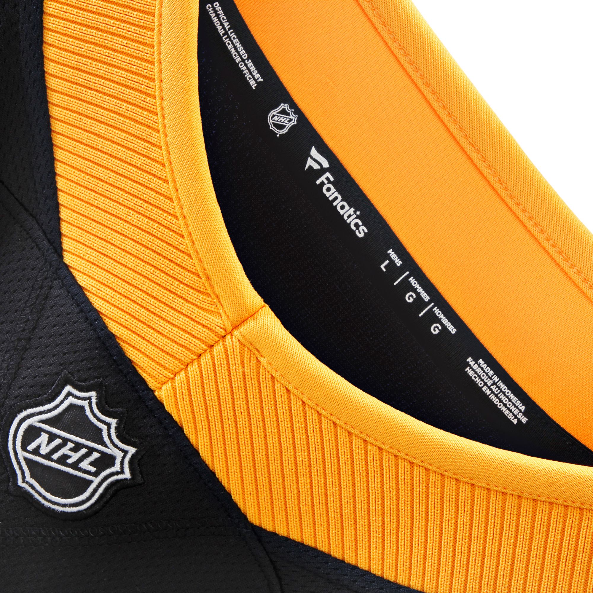 NHL Men's Boston Bruins Breakaway Alternate Replica Jersey product image