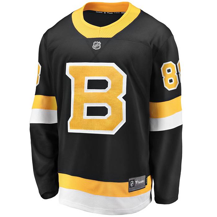 Youth David Pastrnak Black Boston Bruins Replica Jersey