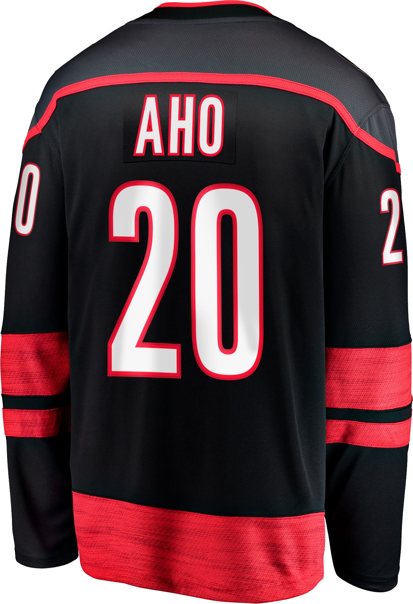 Carolina Hurricanes No20 Sebastian Aho Red Home Drift Fashion Stitched Jersey