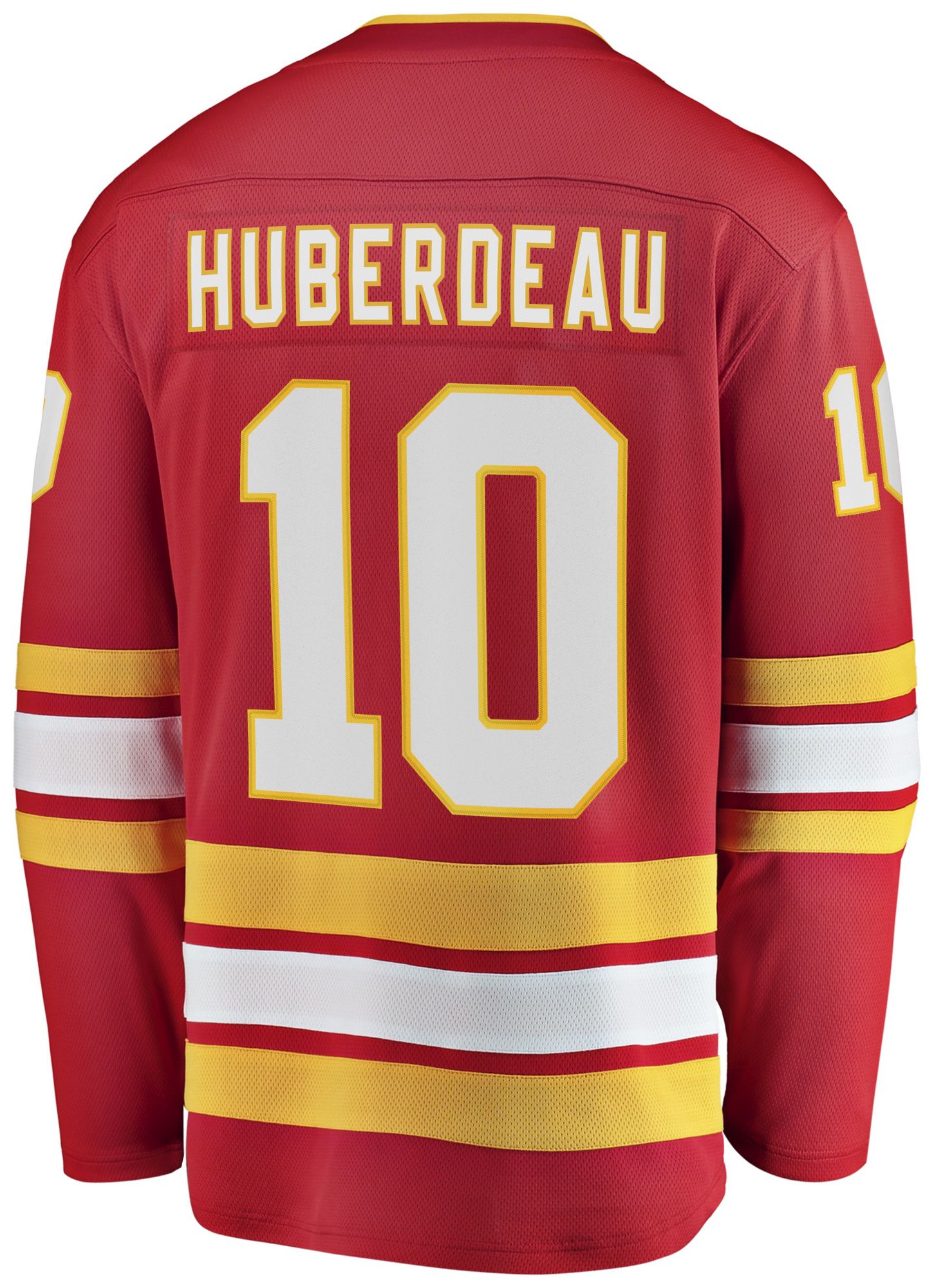 NHL Men's Calgary Flames Jonathan Huberdeau #10 Home Breakaway Replica Jersey product image