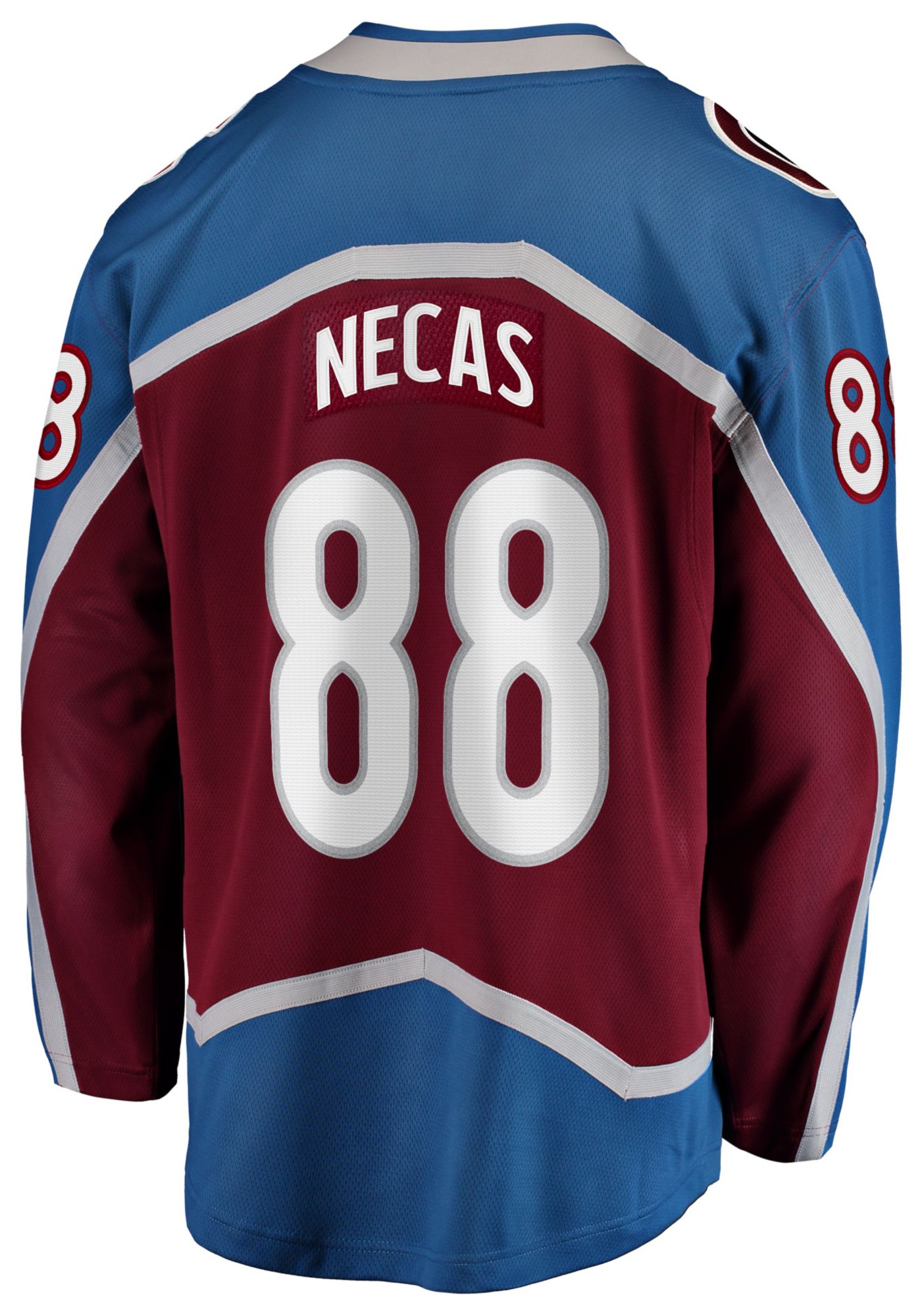 NHL Men's Colorado Avalanche Maroon Martin Necas #88 Home Replica Jersey product image
