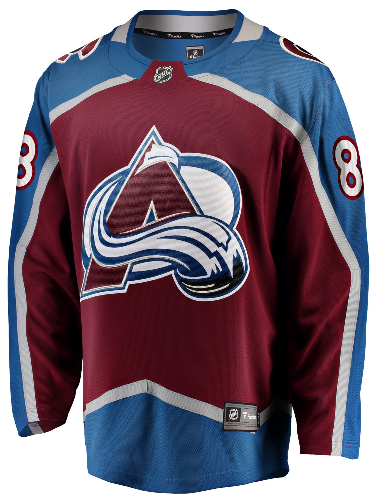 NHL Men's Colorado Avalanche Maroon Martin Necas #88 Home Replica Jersey product image