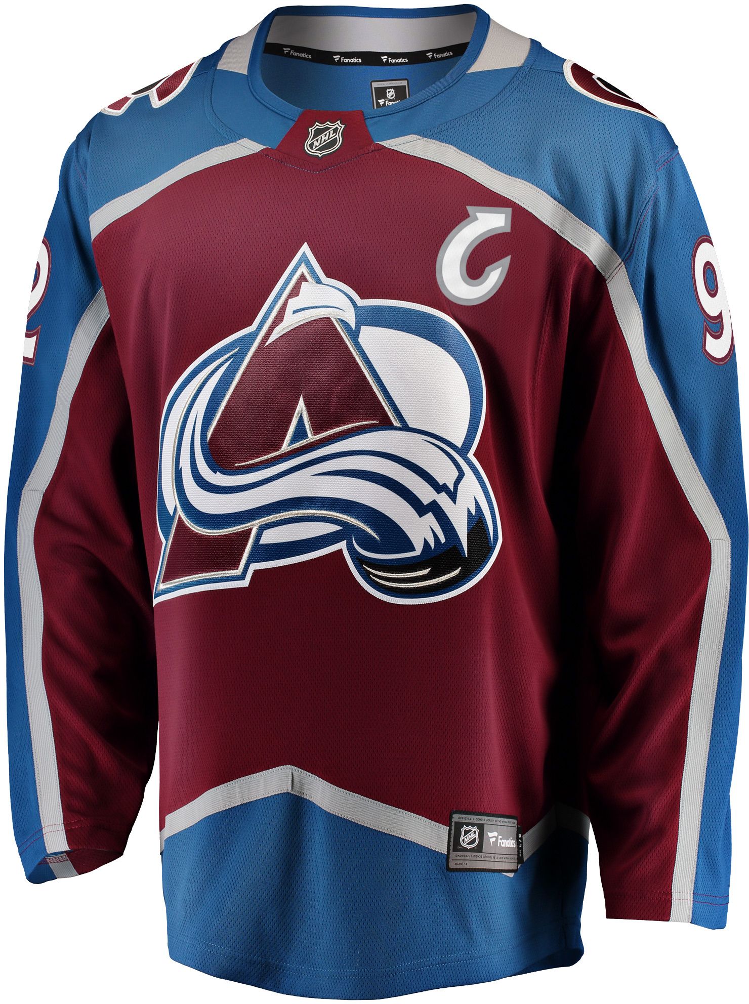 NHL Men's Colorado Avalanche Gabriel Landeskog #92 Breakaway Home Replica Jersey product image