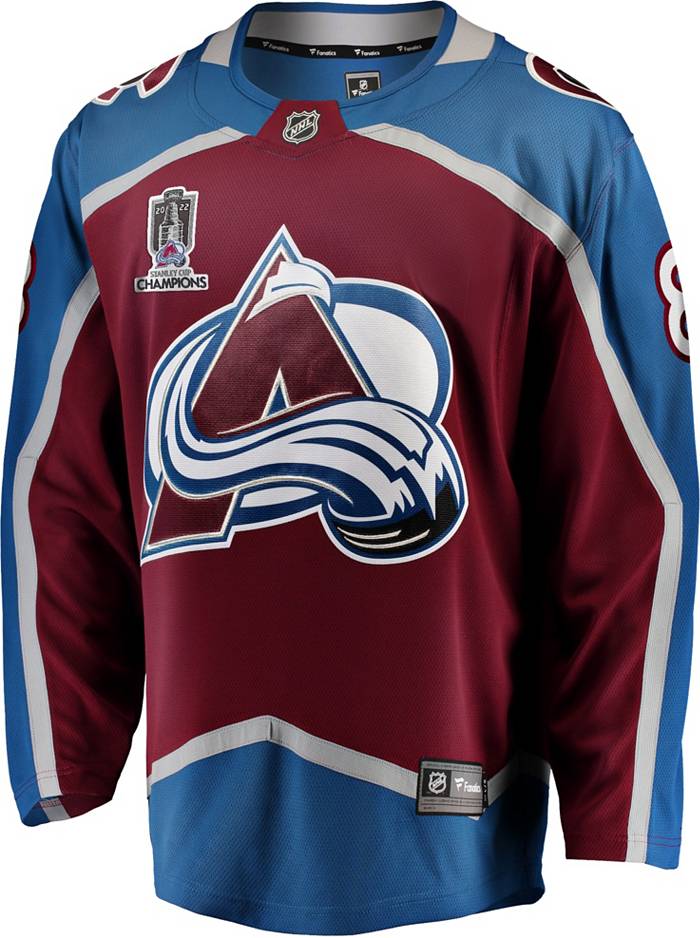 Lids Cale Makar Colorado Avalanche Women's Plus Name and Number Long Sleeve  T-Shirt - White