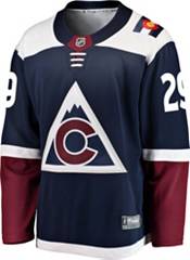 Fanatics Branded NHL Men's Colorado Avalanche Nathan MacKinnon #29 Breakaway Away Replica Jersey, XXL, White
