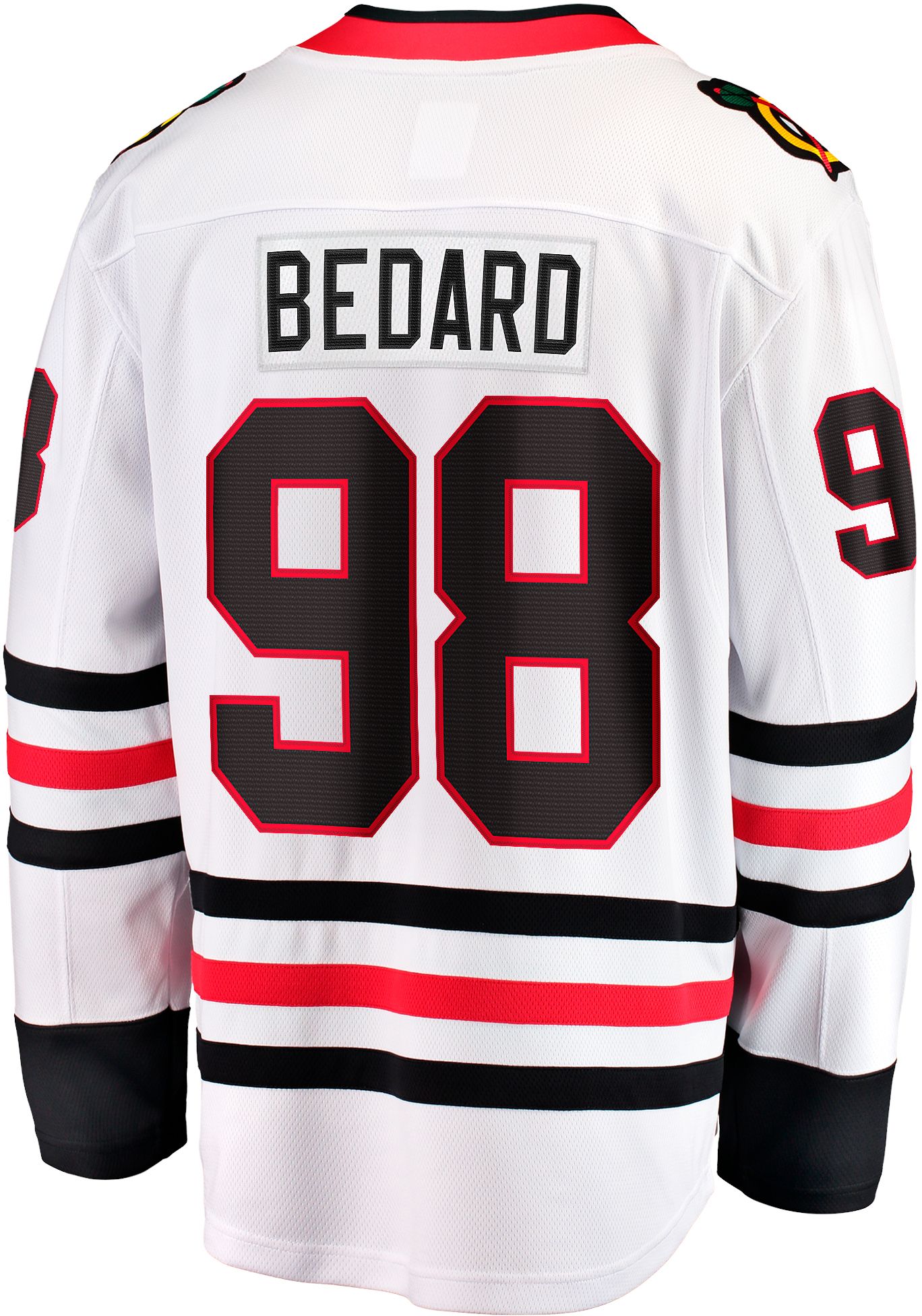 NHL Chicago Blackhawks Connor Bedard #98 Away Replica Jersey