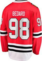 NHL Chicago Blackhawks Connor Bedard #98 Red T-Shirt