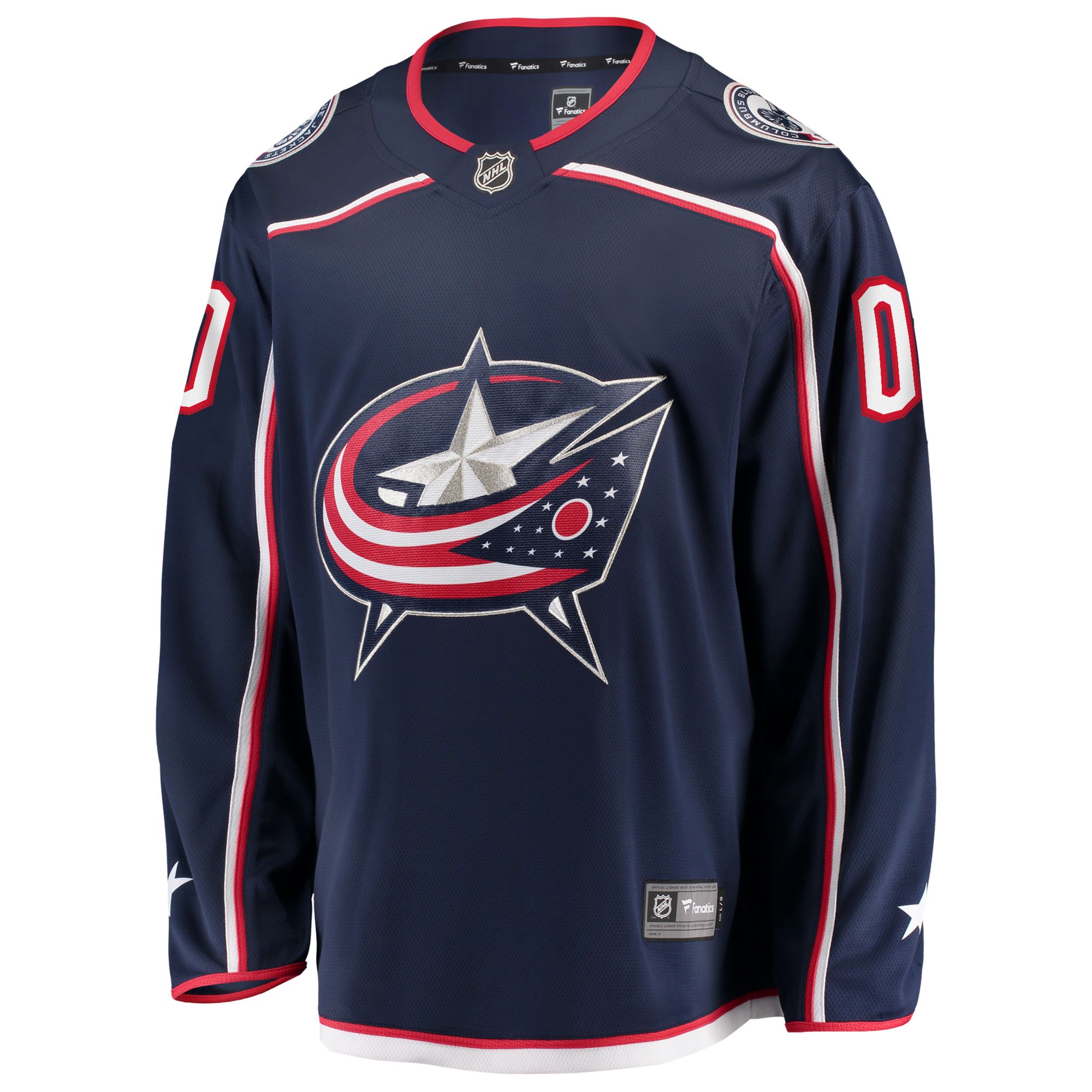 NHL Men's Custom Columbus Blue Jackets Breakaway Home Jersey product image