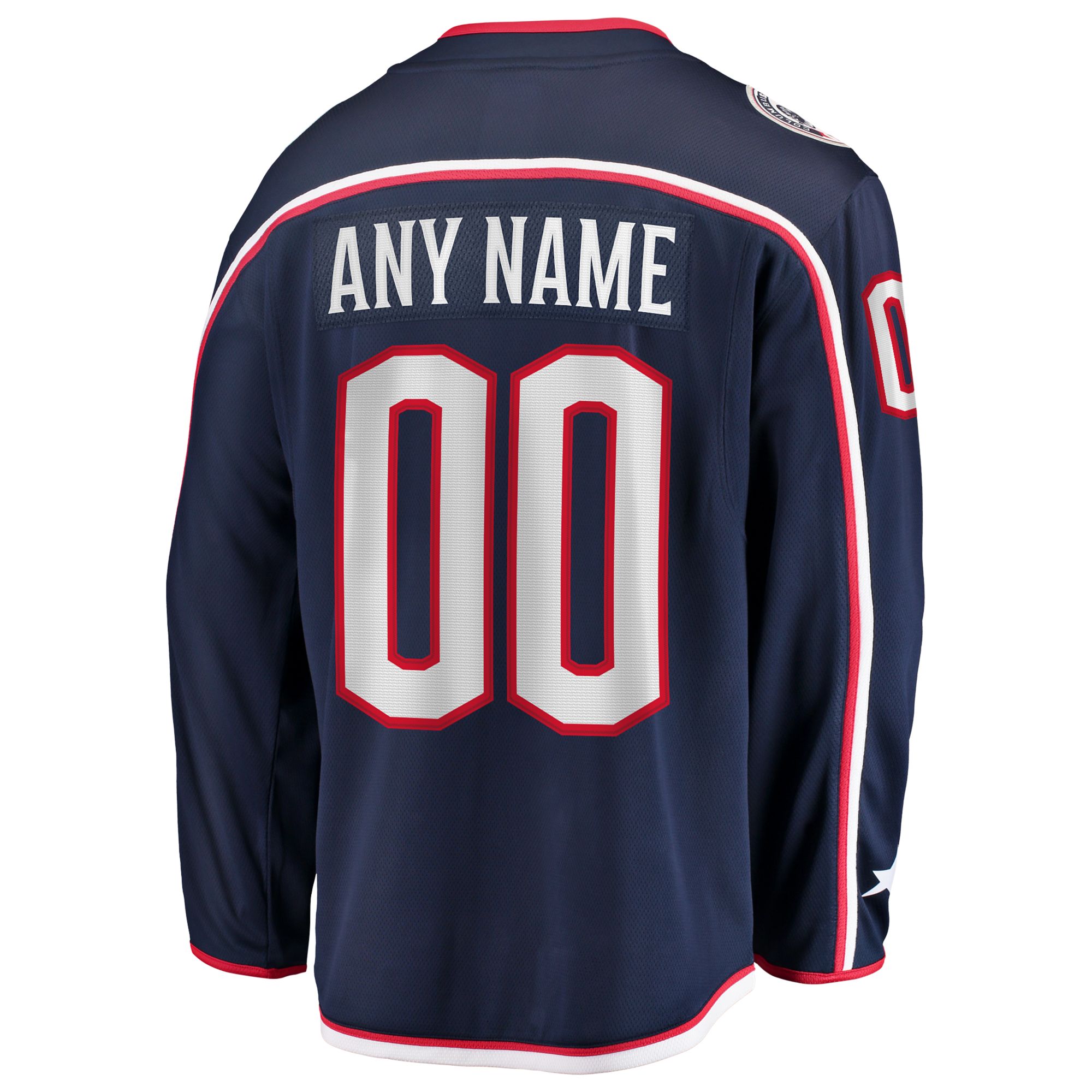 NHL Men's Custom Columbus Blue Jackets Breakaway Home Jersey product image