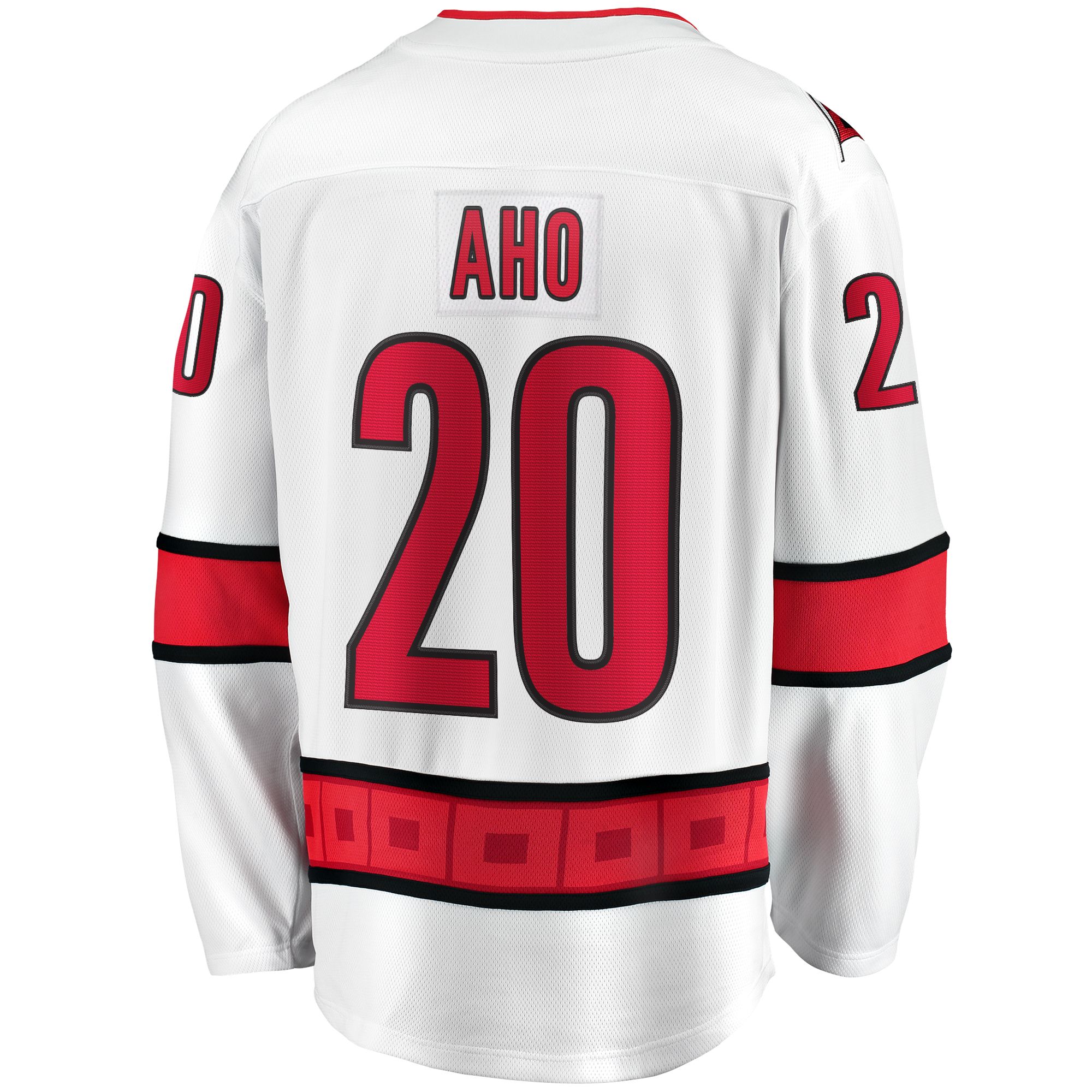 NHL Carolina Hurricanes Sebastian Aho #20 Breakaway Away Replica Jersey product image