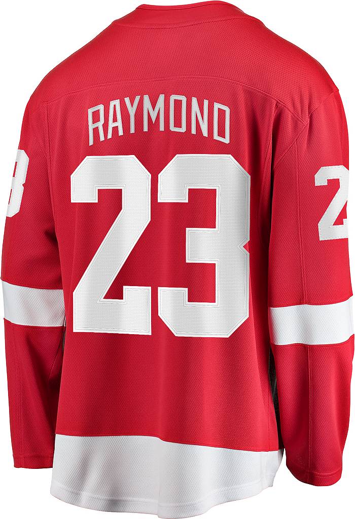 Lucas Raymond Detroit Red Wings Jersey Heart Colour Sticker for