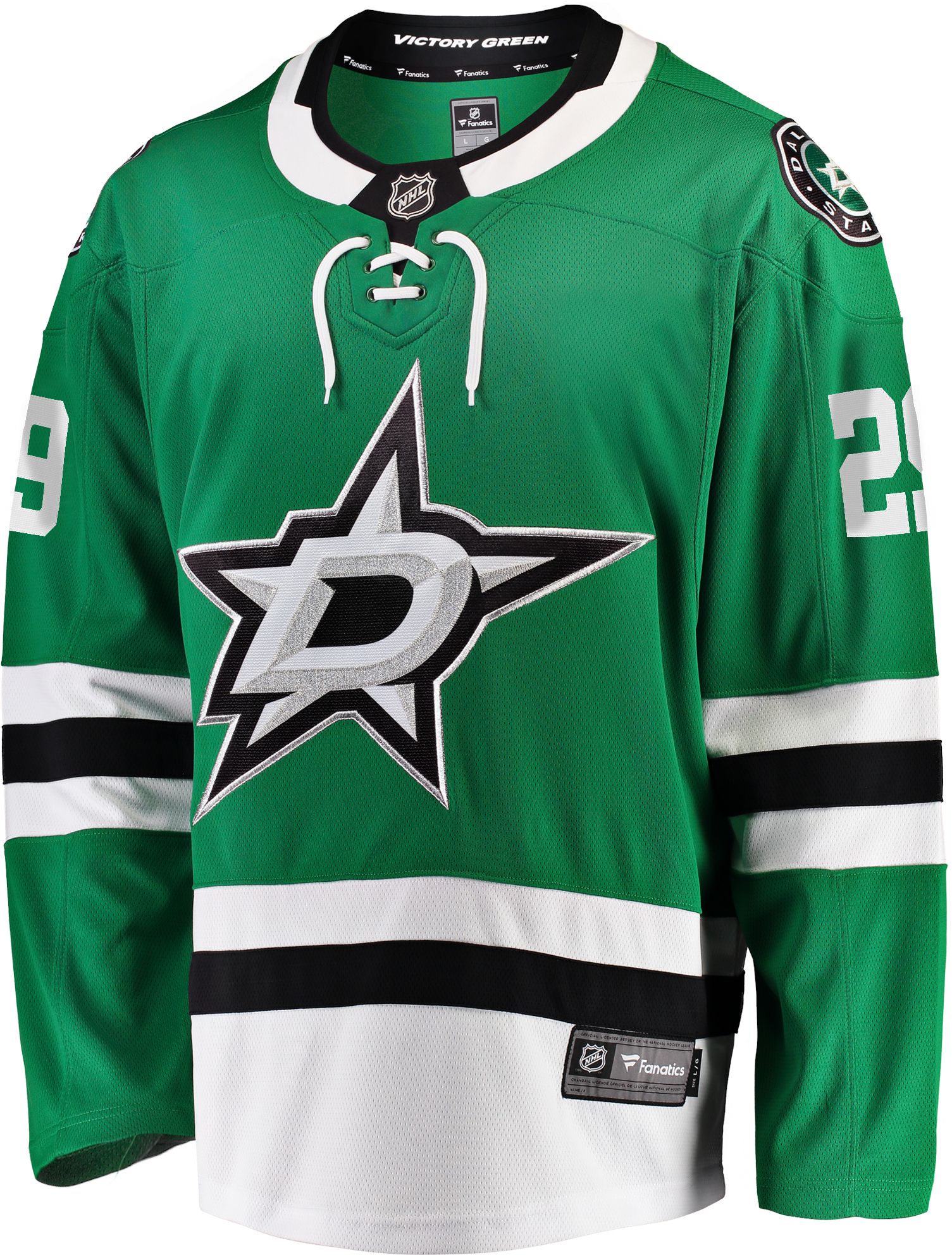 NHL Men's Dallas Stars Jake Oettinger #29 Home Replica Jersey product image