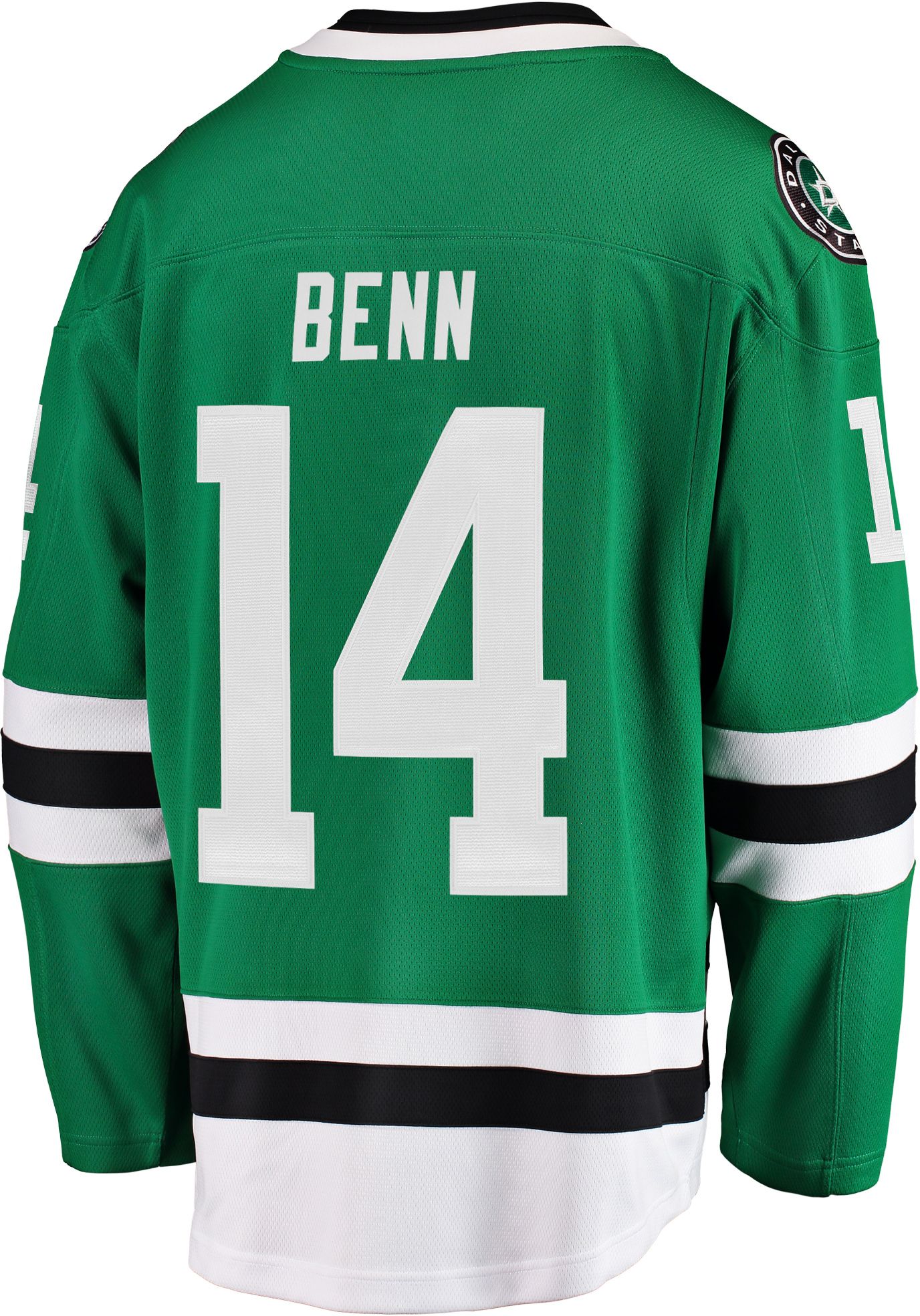 Dallas Stars No14 Jamie Benn Green Home Womens 2020 Stanley Cup Final Stitched Jersey